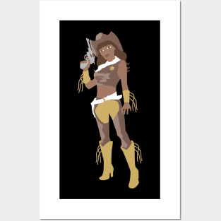 Cowboy Girl Posters and Art